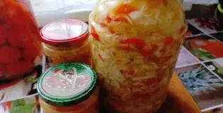 Вкусный зимний салат из капусты